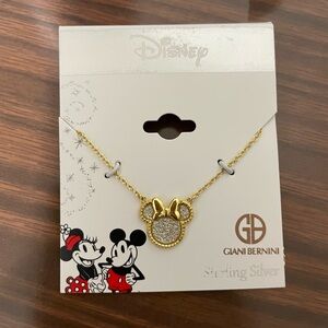 Disney for Giani Bernini Minnie Mouse Glitter 18" Pendant Necklace
